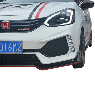 Body Kit przedni spojler zderzaka samochodu do 2018 Honda Fit
