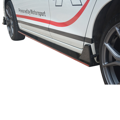 2018 2019 Honda FIT JAZZ Matowy przedni spojler zderzaka Body Kit Spoiler Cover 3 szt.